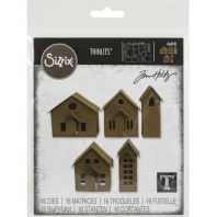 Sizzix - Thinlits - 16 snijmallen - Tim Holtz