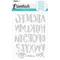 Studio Light Cutting Die Alphabet Mixed Media Essentials nr 391