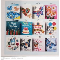 Diamond Paint - vierkante kaarten H2