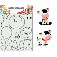 Dutch Doobadoo Dutch Card Art Built Up Koe 