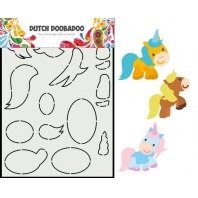 Dutch Doobadoo Dutch Card Art A5 Built up Paard