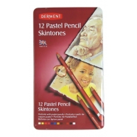 Derwent Pastel Pencil huidskleur 12 stuks blik