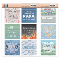 3D Push Out - Professions Big Guys -  Tekst Designs