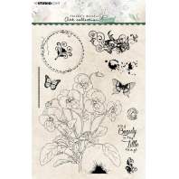 Studio Light Clear Stamp Jenine's Essentials Violets nr 67