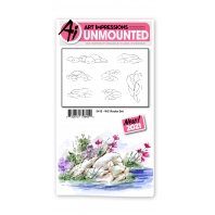 Art Impressions - WC Rocks Set 5415