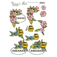 3D Knipvel - Yvon's Art - 50ers