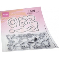 Marianne Design Clear Stamp & Die set Eline's Animals - Vos