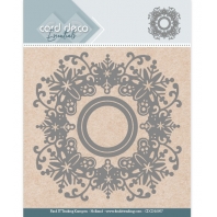 Card Deco Essentials -  Aperture Dies - Snowflake Round