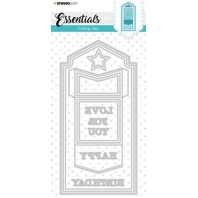 Studio Light Cutting Die Slimline Essentials nr 82