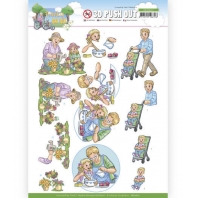 3D uitdruk - Yvonne Creations - Funcky Day Out - Garden