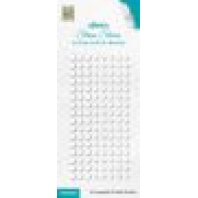 Nellie's Choice Rhinestone set 1 - Wit