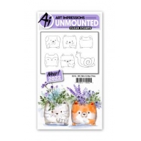 Art Impressions - WC Mini Critter Pots - 5519