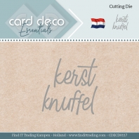 Card Deco - snijmal - Kerst knuffel