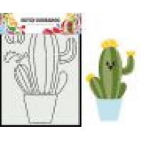 Dutch Doobadoo Card Art Build Up Cactus 2