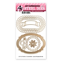 Art Impressions - Journal Oval Frames Die Set