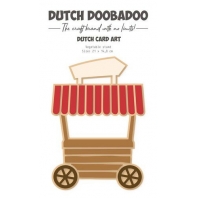 Dutch Doobadoo Cart Art Groentekraam A5