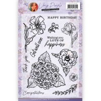 Yvonne Creations - Very Purple - Stempel