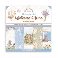 Stamperia - Welkom Home - 20,2x20,2cm