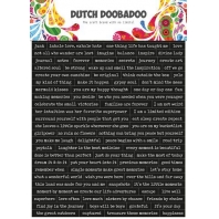 Dutch Doobadoo Dutch Sticker Art A5 Quotes