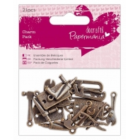Papermania Charm Pack Tools - 21 stuks