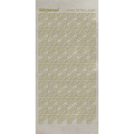 Shiny Details Corners 1 - Goud