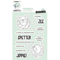 Studio Light Clear Stamp Friends nr 469