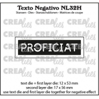 Creaties Texto Negativo Proficiat ( H ) 