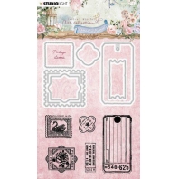 Studio Light Stamp & Cutting Die Romantic Moments nr 63