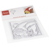 Marianne Design Clear Stamps Hetty's Gnome & Eekhoorn