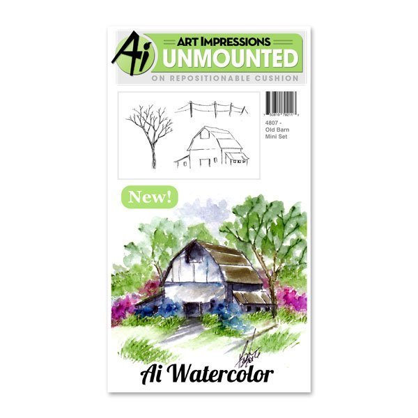 Art Impressions - Old Barn Mini Set 4807