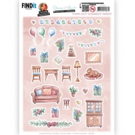 Yvonne Creations - 3D uitdruk - Young at Heart - elements A