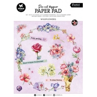 Studio Light Die cut paper pad Beautiful. butterfly Essentials nr145