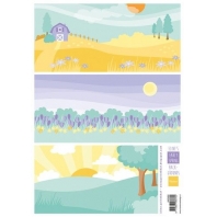 Marianne Design -  Decoupage Eline's Early Spring Backgrounds