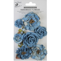 Little Birdie - Paper Flowers - Lolita Aqua Splash