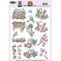 Yvonne Creations - Blue Birds 