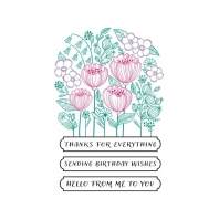 Spellbinders Betterpress Blooming Garden