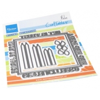 Marianne Design Craftable Felicitatie vierkant by Marleen