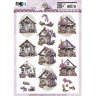 Berrie's Beauties - Lovely Lilacs - 3D Knipvel - Lovely Houses