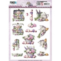 Berrie's Beauties - Lovely Lilacs - 3D uitdruk - Lovely Macarons