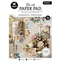 Studio Light Die Cut Paper Pad Romantic  Christmas  Essentials nr 201