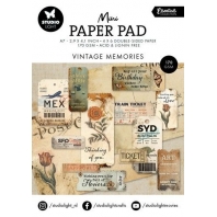 Studio Light Mini Paper Pad Vintage memories Essentials nr 215