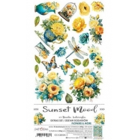 Craft O Clock - Sunset Mood - extra set - 15,7x30,5cm