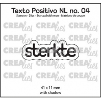 Crealies Texto Positivo Sterkte-NL