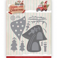 Gnomes for Christmas - Yvonne Creations - Die Christmas Gnome Home