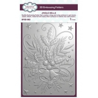 Creative Expressions Jingle Bells 3D embossing Folder