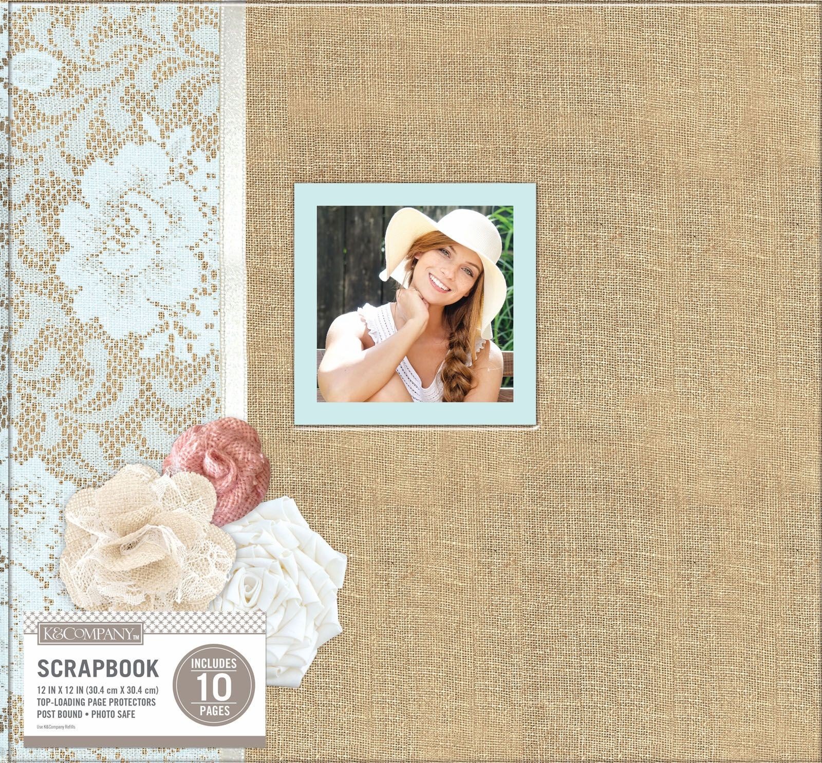 K&Company schroefalbum burlap