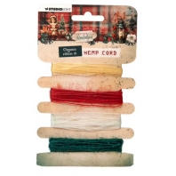 Studio Light - Jeanineâ€™s Art - Festive Nostalgie Organza Ribbon & Hemp Cord