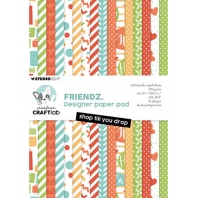 Studio Light - Craftlab Friendz Design paper A5 Shop Till You Drop 