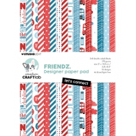 Studio Light - Craft Lab Friendz - Paper Pad - Let's Connect