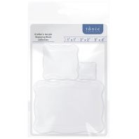 Tonic - Arylic Stamping Block Collection 3 stuks
